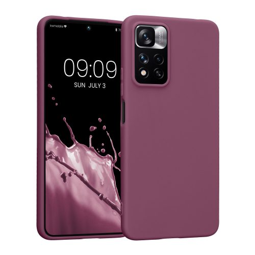 Husa Xiaomi Redmi Note 11 Pro Plus 5G, Silicon, Violet, 58095.187