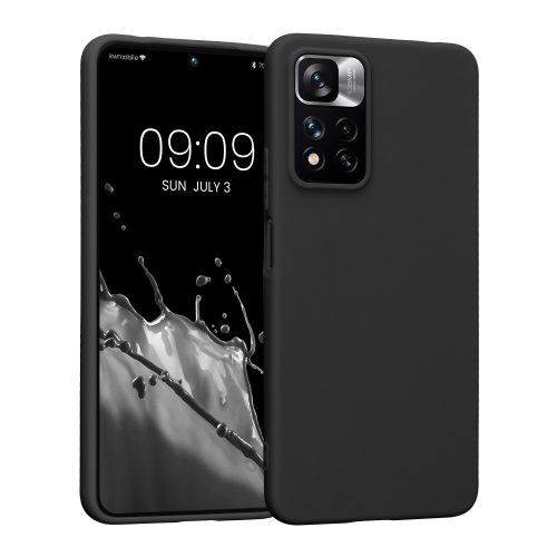 Husa Xiaomi Redmi Note 11 Pro Plus 5G, Silicon, Negru, 58095.47