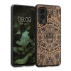 Husa OnePlus Nord 2 5G, Lemn, Maro/Negru, 56448.08