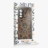 Husa OnePlus Nord 2 5G, Lemn, Maro/Negru, 56448.08