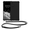 Husa Motorola Moto G22, Silicon, Negru, 58210.01