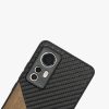 Husa Xiaomi 12/12X, Lemn, Maro/Negru, 58201.01