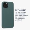 Husa Apple iPhone 12/iPhone 12 Pro, Silicon, Verde, 53844.171