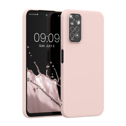 Husa Xiaomi Redmi Note 11/Redmi Note 11s, Silicon, Roz, 57368.225