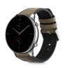 Curea pentru Huami Amazfit GTR (47mm)/Amazfit GTR 2, Kwmobile, Verde, Piele naturala, 54018.107
