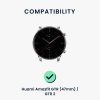 Curea pentru Huami Amazfit GTR (47mm)/Amazfit GTR 2, Kwmobile, Verde, Piele naturala, 54018.107