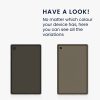 Husa pentru tableta Samsung Galaxy Tab A7 Lite, Kwmobile, Negru/Transparent, Silicon, 55146.01