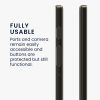 Husa pentru tableta Samsung Galaxy Tab A7 Lite, Kwmobile, Negru/Transparent, Silicon, 55146.01