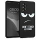 Husa Samsung Galaxy A53 5G, Silicon, Negru/Alb, 58241.02