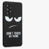 Husa Samsung Galaxy A53 5G, Silicon, Negru/Alb, 58241.02