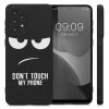 Husa Samsung Galaxy A33 5G, Silicon, Negru/Alb, 58244.01