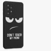 Husa Samsung Galaxy A33 5G, Silicon, Negru/Alb, 58244.01