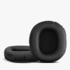 Set 2 Perne de urechi pentru casti Edifier W800BT/K800/K830, Kwmobile, Negru, Piele ecologica, 58252.01
