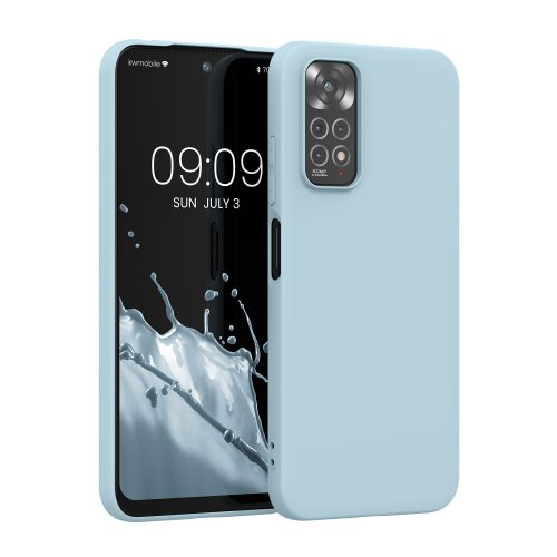 Husa Xiaomi Redmi Note 11/Redmi Note 11s, Silicon, Albastru, 57368.58