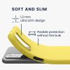 Husa Xiaomi Redmi Note 11/Redmi Note 11s, Silicon, Galben, 57368.165