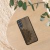 Husa Samsung Galaxy S21, Lemn, Maro, 55082.02