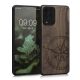 Husa Samsung Galaxy M53 5G, Lemn, Maro, 58313.02