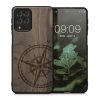Husa Samsung Galaxy M53 5G, Lemn, Maro, 58313.02