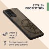 Husa Samsung Galaxy M53 5G, Lemn, Maro, 58313.02