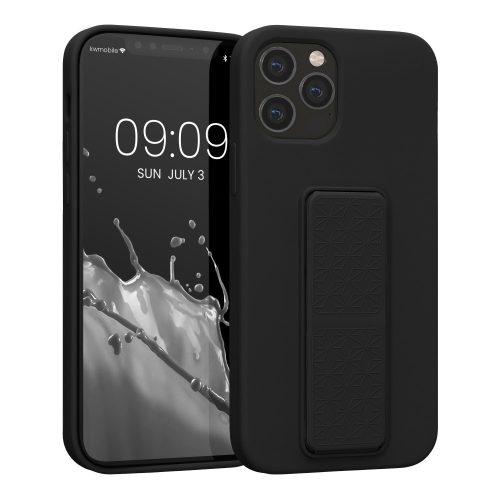 Husa Apple iPhone 12/iPhone 12 Pro, Silicon, Negru, 58283.01