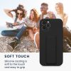 Husa Apple iPhone 12/iPhone 12 Pro, Silicon, Negru, 58283.01