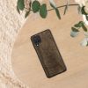 Husa Samsung Galaxy A12, Lemn, Maro, 55092.03