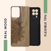 Husa Samsung Galaxy M53 5G, Lemn, Maro, 58313.01