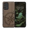 Husa Samsung Galaxy A53 5G, Lemn, Maro, 58317.02