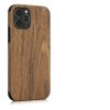 Husa Apple iPhone 12/iPhone 12 Pro, Lemn, Maro, 58298.01