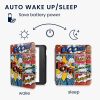 Husa pentru Kobo Libra 2, Kwmobile, Multicolor, Piele ecologica, 56575.35