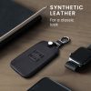 Husa Cheie Auto pentru Renault 4 Butoane - Smart Key, Kwmobile, Multicolor, Piele ecologica, 44637.67