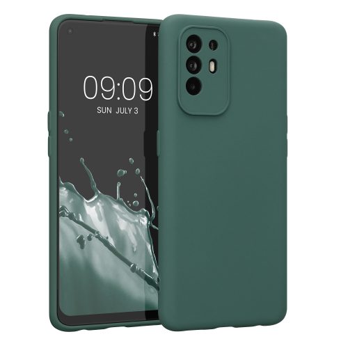 Husa OPPO A94 5G, Silicon, Verde, 58332.169