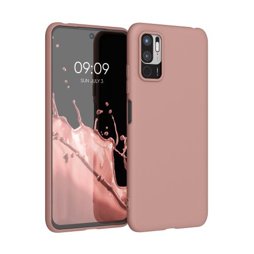 Husa Xiaomi Redmi Note 10 5G, Silicon, Roz, 54947.193