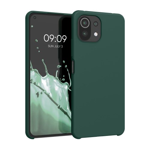 Husa Xiaomi Mi 11 Lite 5G/11 Lite 5G NE, Silicon, Verde, 54730.169