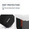 Husa pentru casti JBL Club Pro, Kwmobile, Negru, Silicon, 58338.01