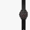 Rama cadran pentru Garmin Fenix 7, Kwmobile, Negru/Argintiu, Aluminiu, 58350.01
