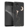 Husa Samsung Galaxy A22 5G, Silicon, Transparent/Auriu, 58363.01