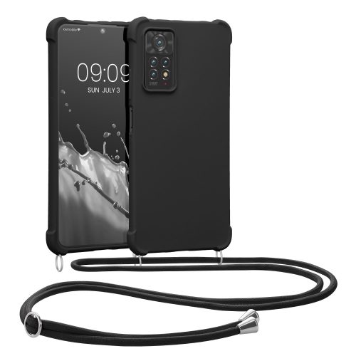 Husa Xiaomi Redmi Note 11 Pro/Redmi Note 11 Pro 5G, Silicon, Negru, 58086.01