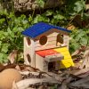 Casuta Navaris pentru hamsteri, Lemn, Multicolor, 58406.01