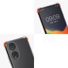 Husa Honor X7, Silicon, Transparent/Negru, 58423.01