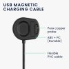 Cablu de incarcare USB pentru Suunto 7, Kwmobile, Negru, Plastic, 58458.01