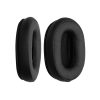 Set 2 Perne de urechi pentru casti Audio-Technica ATH-M50X/ATH-M40X/ATH-MSR7, Kwmobile, Negru, Piele ecologica, 58449.01