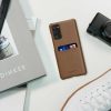 Husa Samsung Galaxy S20 FE, Piele ecologica, Maro, 58502.24