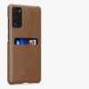 Husa Samsung Galaxy S20 FE, Piele ecologica, Maro, 58502.24