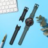 Set 2 curele pentru Huami Amazfit T-Rex/Amazfit T-Rex Pro, Kwmobile, Negru/Verde, Silicon, 58460.02
