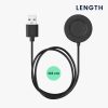 Cablu de incarcare USB pentru Realme Watch S, Kwmobile, Negru, Plastic, 58456.01