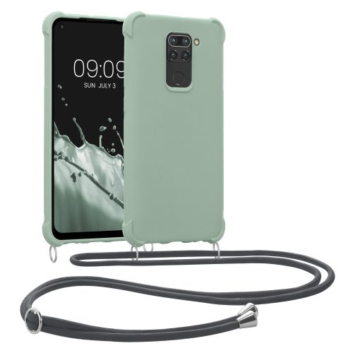 Husa Xiaomi Redmi Note 9, Silicon, Verde, 53147.172