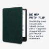 Husa pentru Amazon Kindle Paperwhite 11, Kwmobile, Verde, Textil, 56259.78