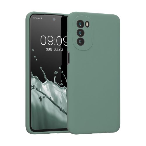 Husa Motorola Moto G52/Moto G82, Silicon, Verde, 58542.166