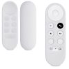 Husa pentru telecomanda Chromecast 2020, Kwmobile, Alb, Silicon, 56917.02